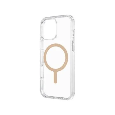 Cover Iphone 16 Pro Magclick Charging Clario (Eco) Uniq Hybrid - Champagne Gold
